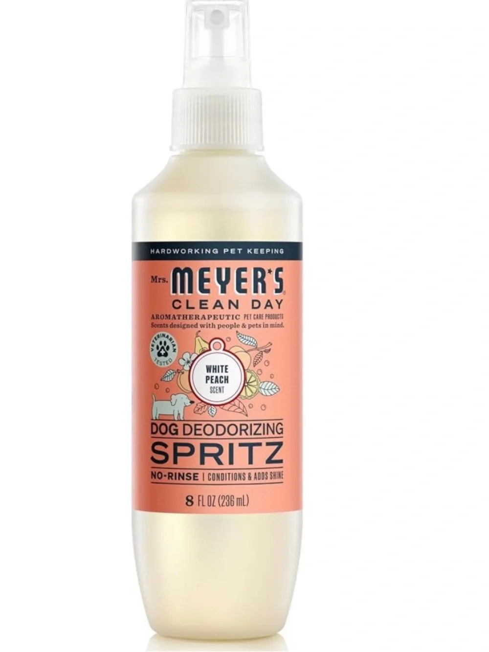 MRS.MEYER’S  Dog Deodorizing Spritz Peach NWT